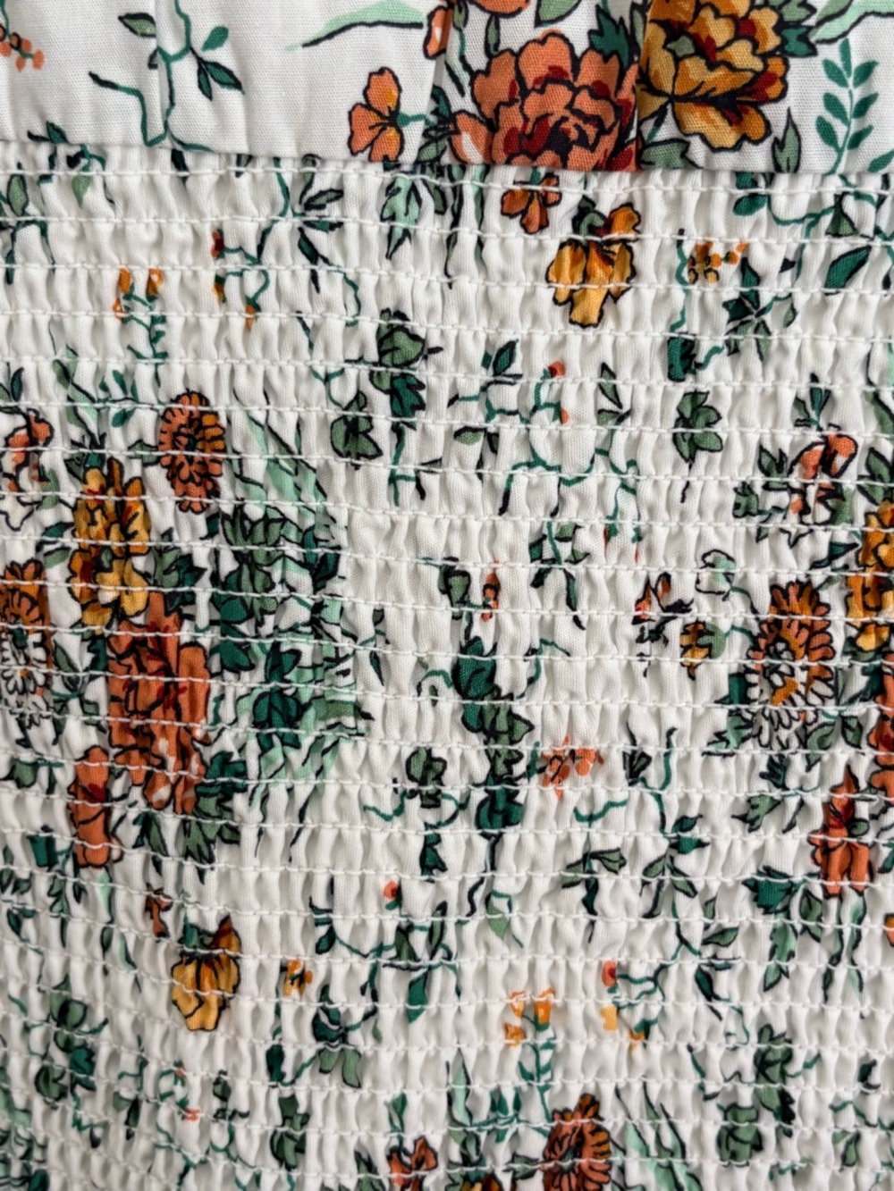 Anthropologie Women’s Dress, Ivory with floral print, size 3X - Picture 11 of 11
